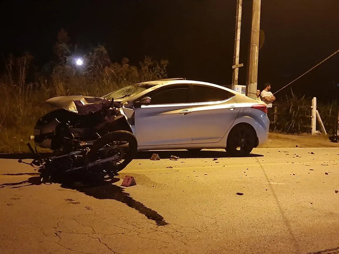 (VIDEO) URGENTE: acidente mata homem no Rio Branco, em Brusque 