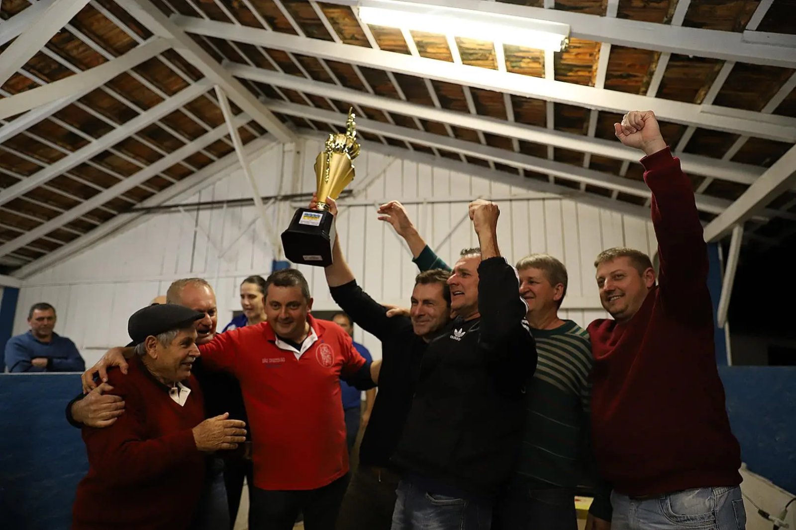 S&atilde;o Crist&oacute;v&atilde;o &eacute; o campe&atilde;o do Municipal de Bocha Trio Masculino em Guabiruba