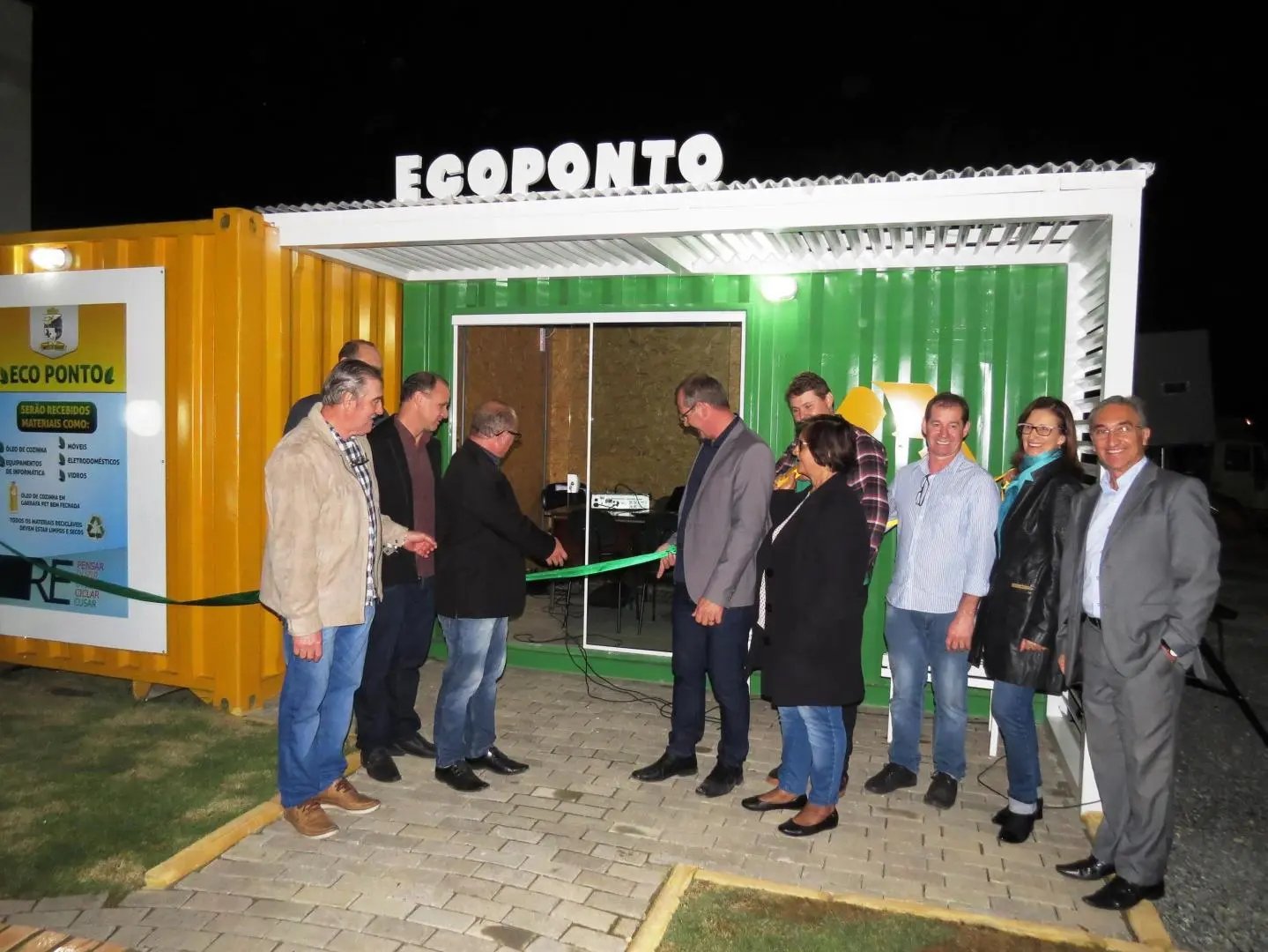 Botuver&aacute; inaugura primeiro Ecoponto