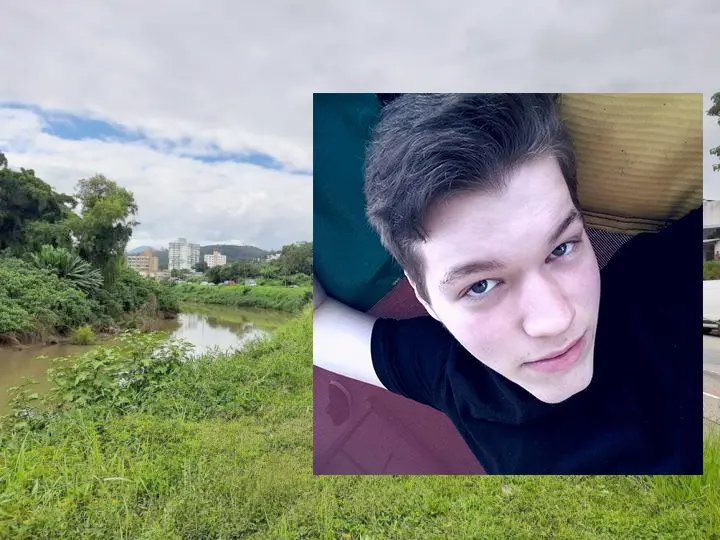 Identificado o jovem que morreu ap&oacute;s queda do carro no rio
