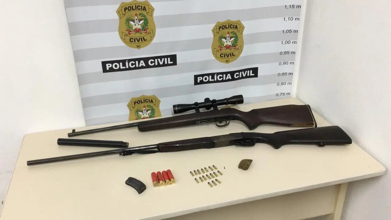 Pol&iacute;cia Civil de Brusque faz busca e apreens&atilde;o em Gaspar
