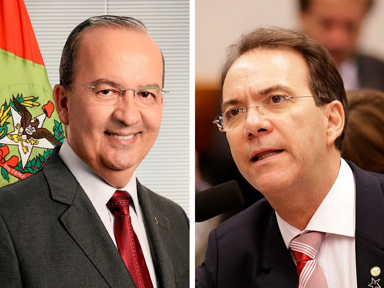 Jorginho Mello e D&eacute;cio Lima far&atilde;o segundo turno em SC