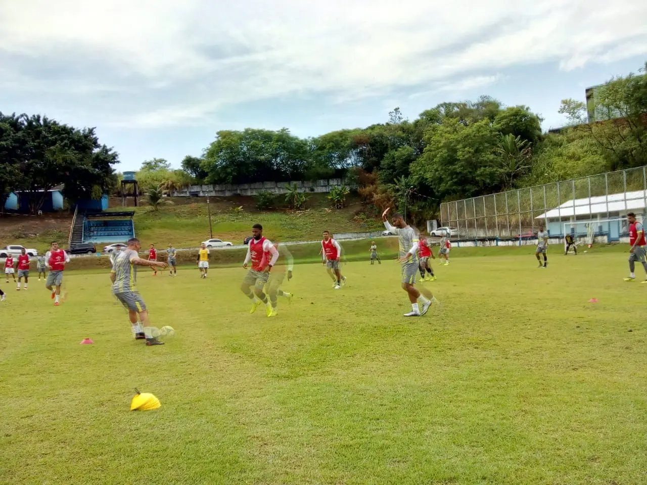 Time do Brusque realizou treino recreativo em Manaus