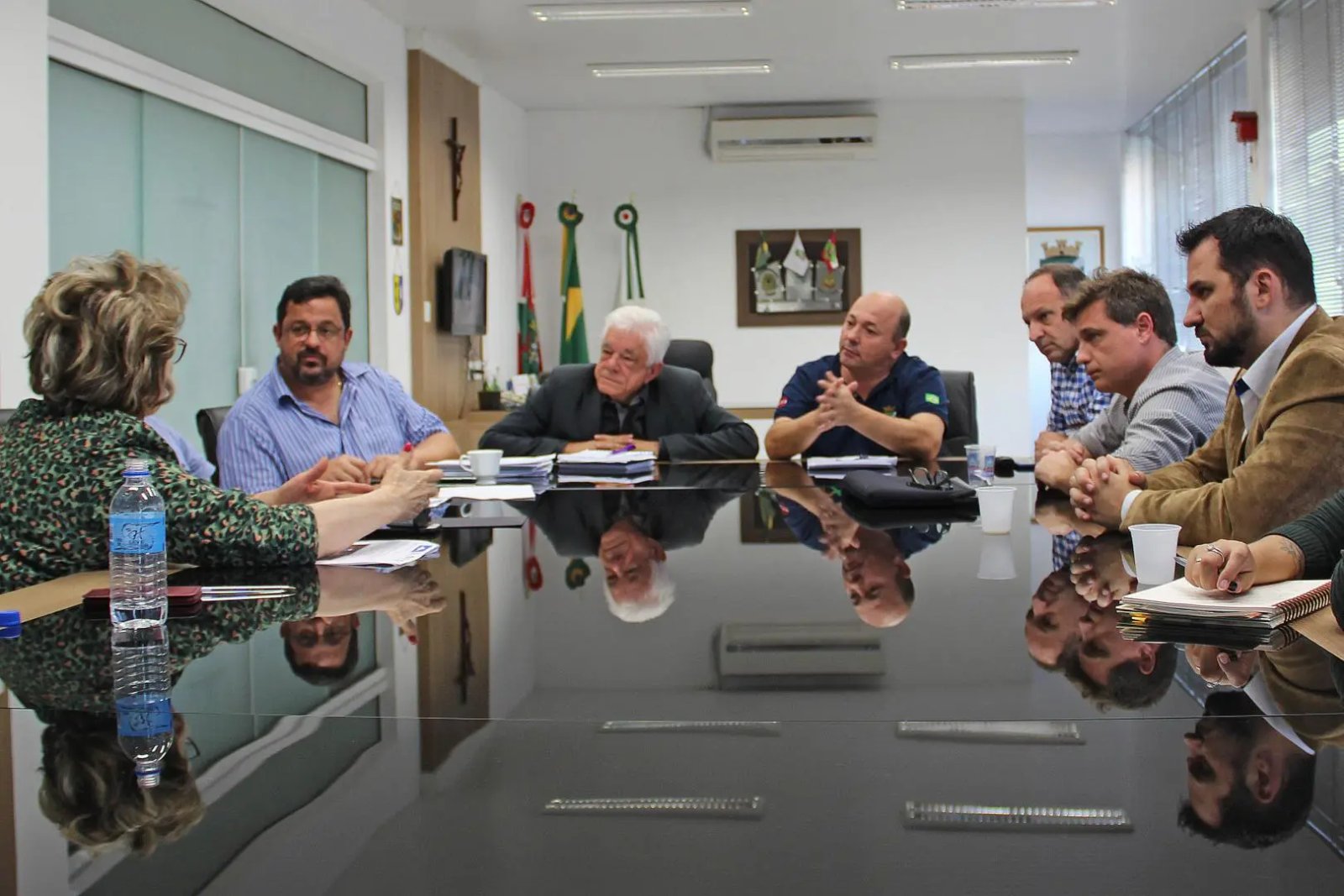 CDL e Prefeitura de Brusque se re&uacute;nem para debater a&ccedil;&otilde;es do Natal 2019