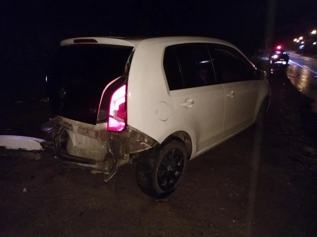 Acidente de tr&acirc;nsito na Rodovia Ivo Silveira em Gaspar