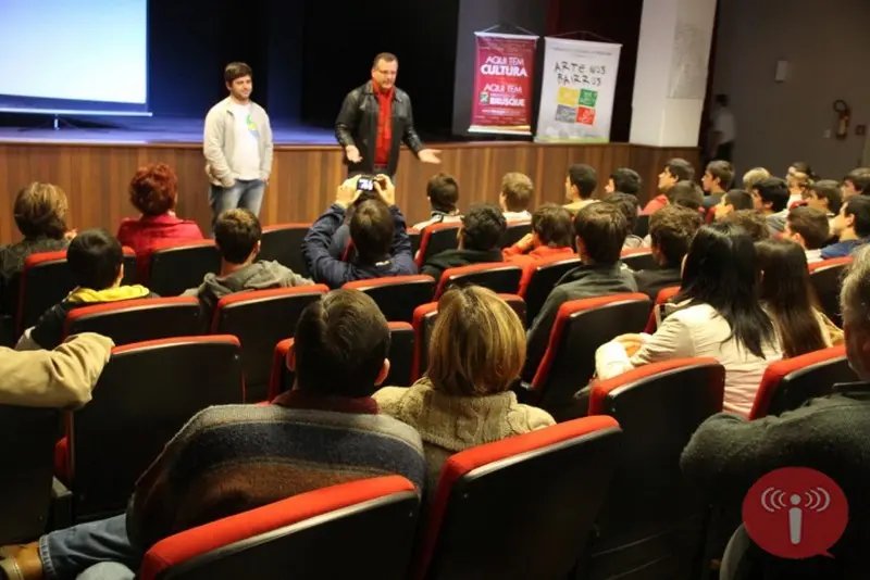 Brusque recebe grupo de jovens argentinos