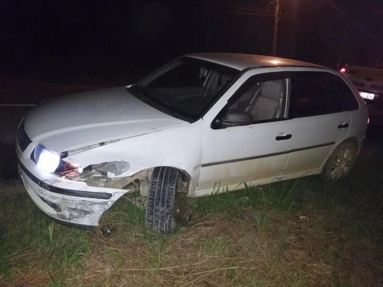 Acidente na Rodovia Ivo Silveira deixa uma pessoa ferida