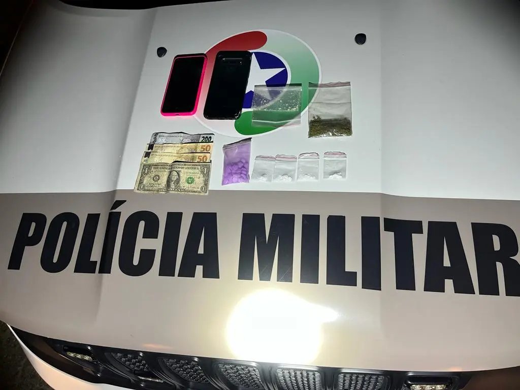 PM det&eacute;m casal que atuava em &ldquo;disk drogas&rdquo;