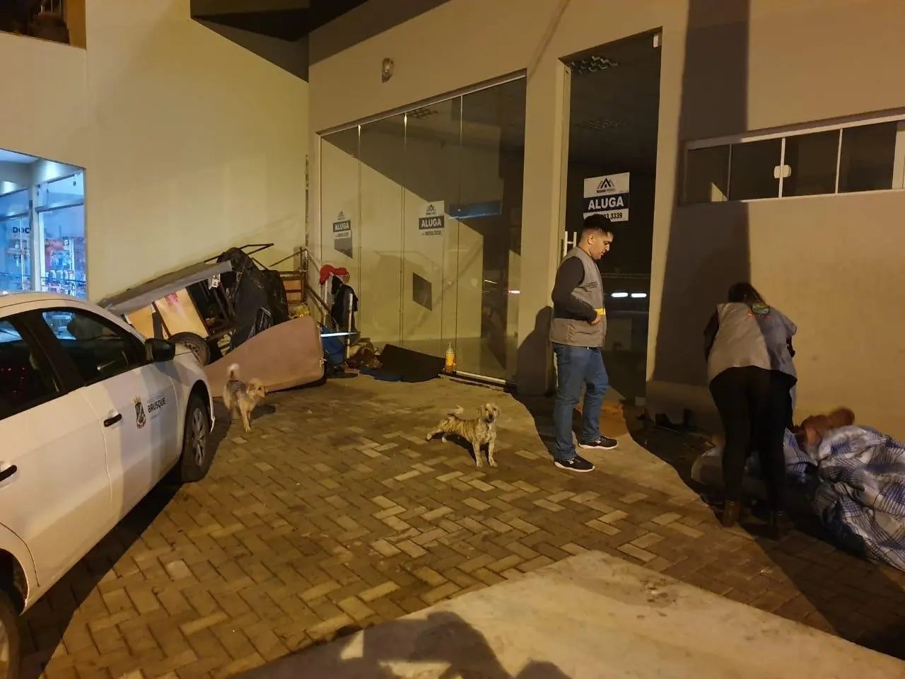 Assist&ecirc;ncia Social realiza abordagem para pessoas em situa&ccedil;&atilde;o de rua
