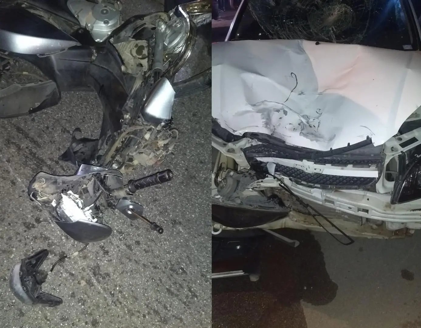 Homem fica gravemente ferido em acidente no Souza Cruz