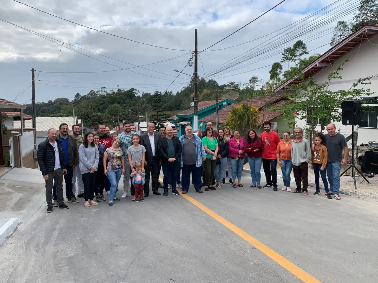  Pavimenta&ccedil;&atilde;o da rua Domingo Altair de Melo &eacute; oficialmente inaugurada