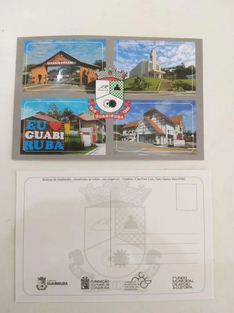 Guabirubense realiza projeto de envio de cart&otilde;es postais &agrave; Alemanha