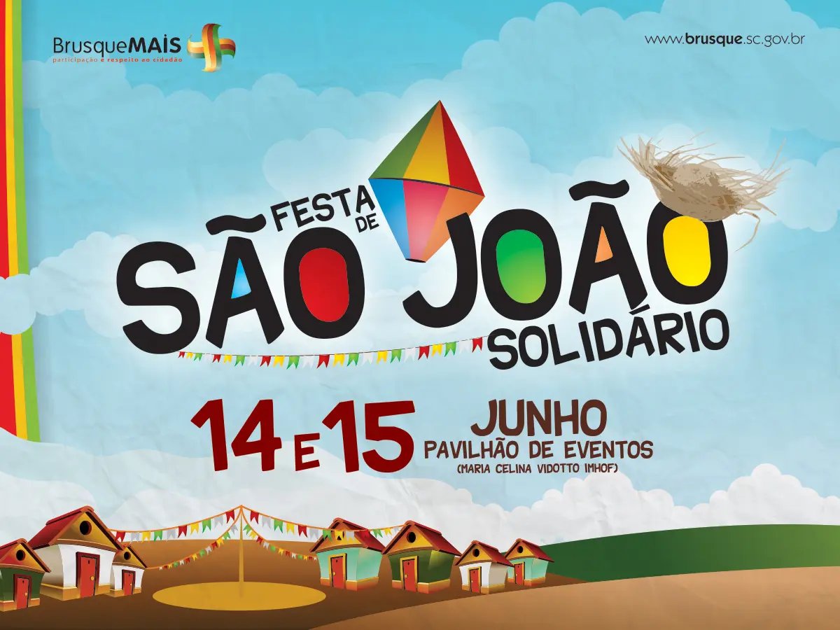 Vem aí mais um São João Solidário em Brusque