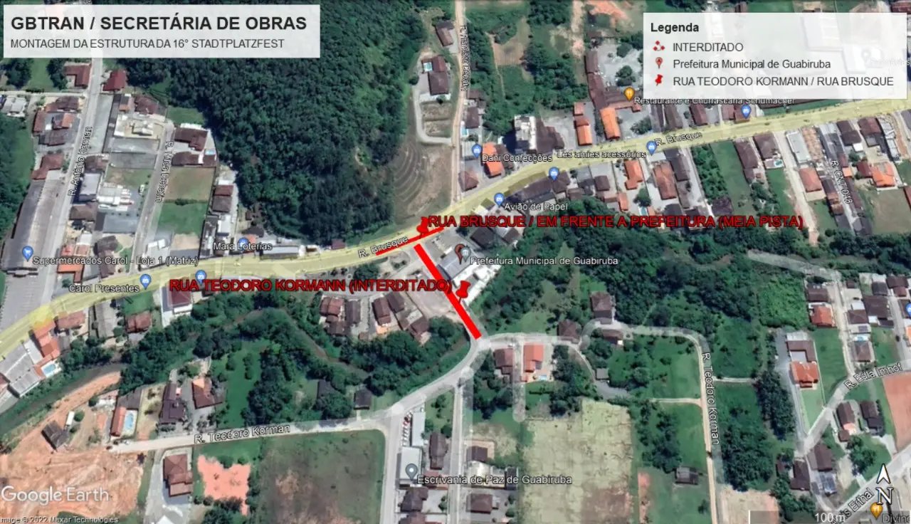 Rua ser&aacute; interditada para realiza&ccedil;&atilde;o da 16&ordf; Stadtplatzfest