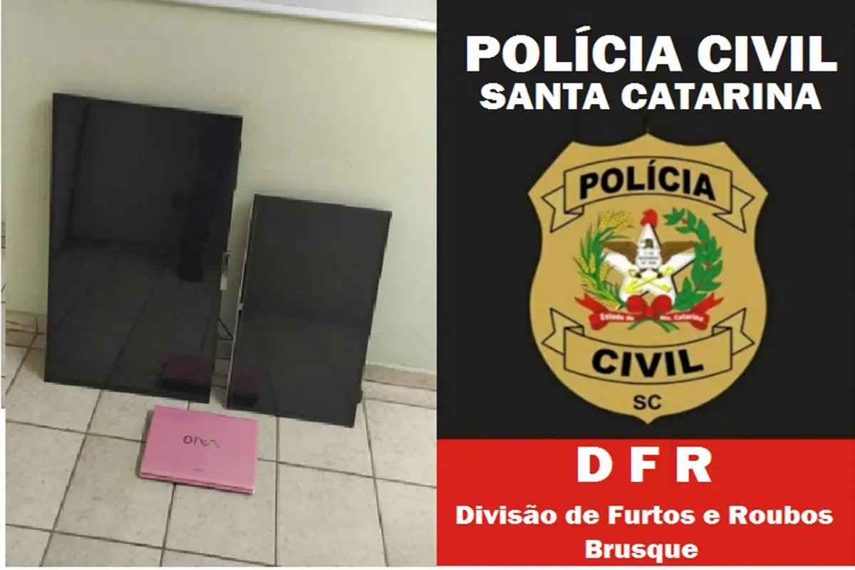 Homem &eacute; preso por recepta&ccedil;&atilde;o de produtos furtados em Brusque