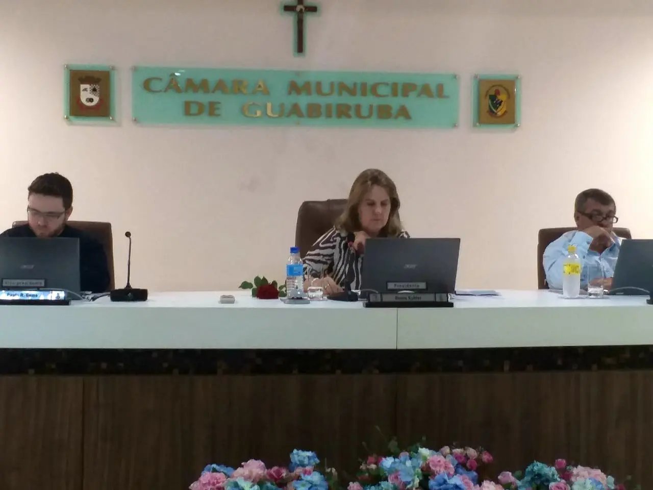C&acirc;mara de Guabiruba realiza sess&atilde;o solene para concess&atilde;o de t&iacute;tulos
