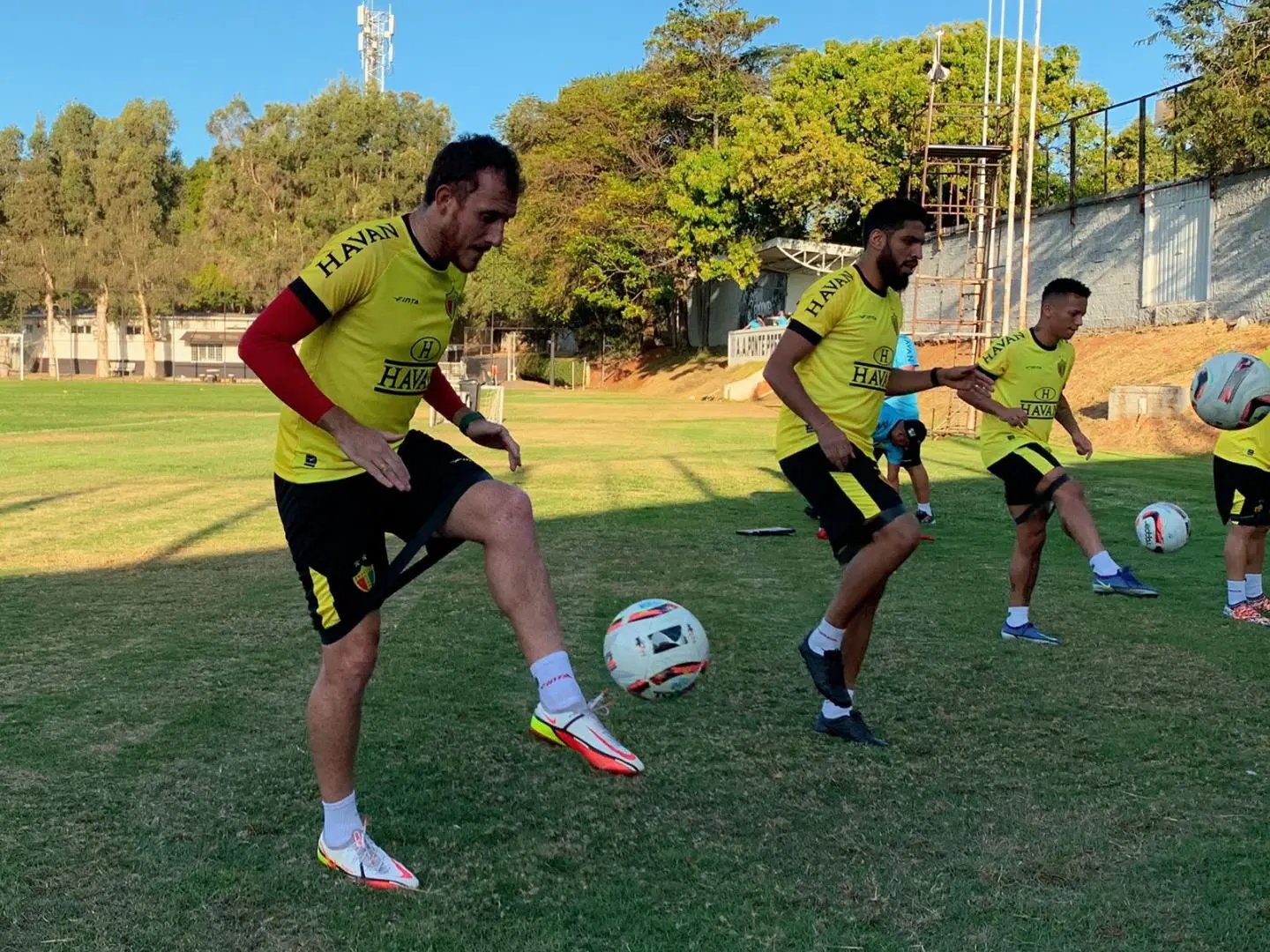 Brusque realiza &uacute;ltimo treino em campo antes de enfrentar o Guarani