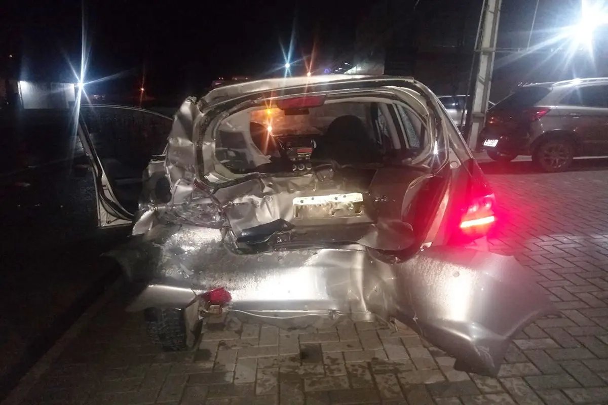 Colis&atilde;o na madrugada deste s&aacute;bado no Arraial dos Cunha