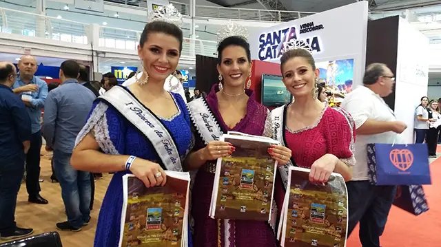 Guabiruba participa da maior feira tur&iacute;stica de SC