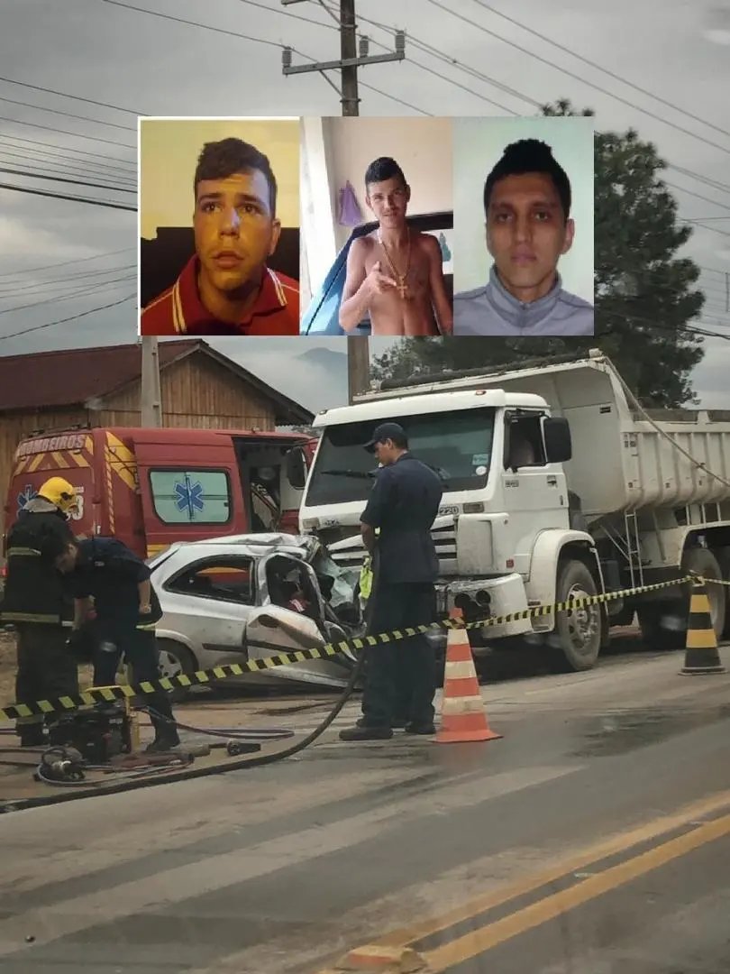 Tres v&iacute;timas do acidente em Tijucas j&aacute; foram identificadas