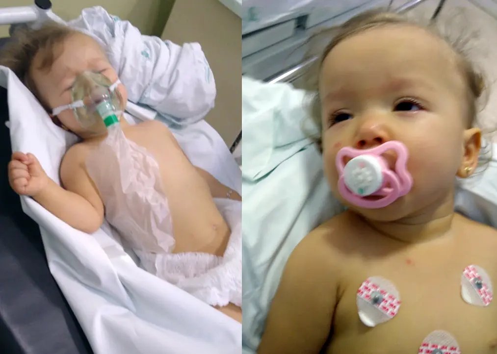 ​Policiais socorrem crian&ccedil;a em parada respirat&oacute;ria em Gaspar