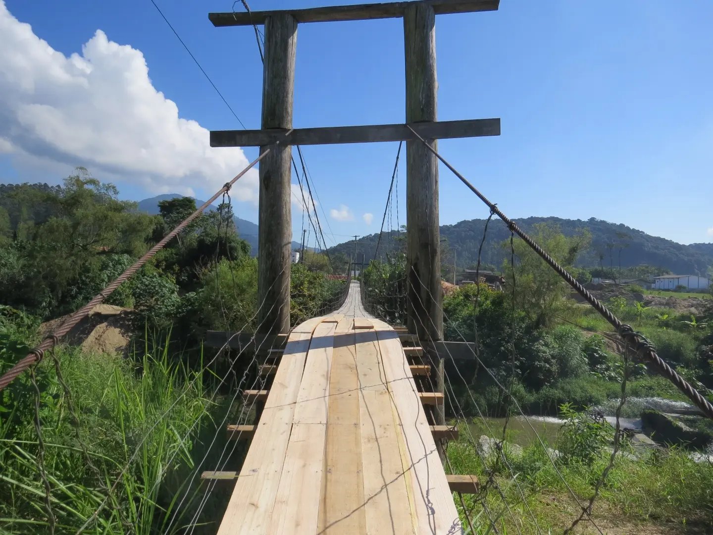 Ponte Pênsil da rua LM 005 estará interditada a partir desta quinta-feira (18)
