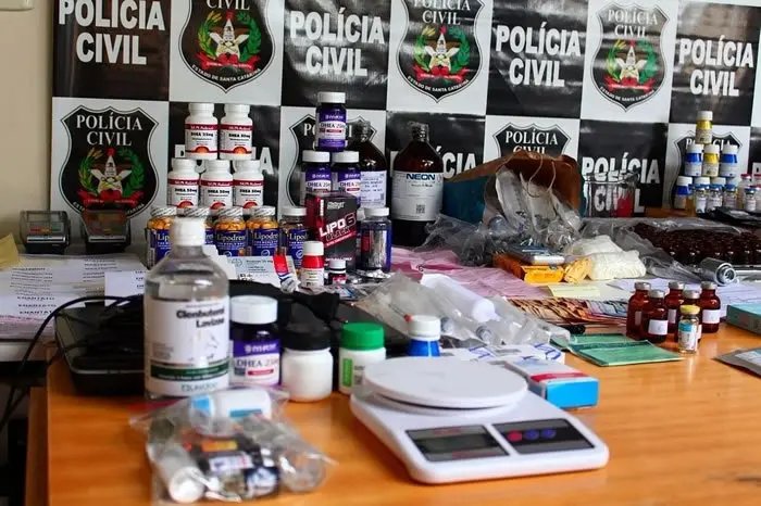 Anabolizantes são apreendidos em operação