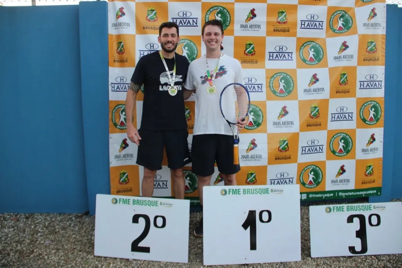 S&atilde;o Lu&iacute;s conquista o ouro no t&ecirc;nis pelos Jogos Abertos Comunit&aacute;rios
