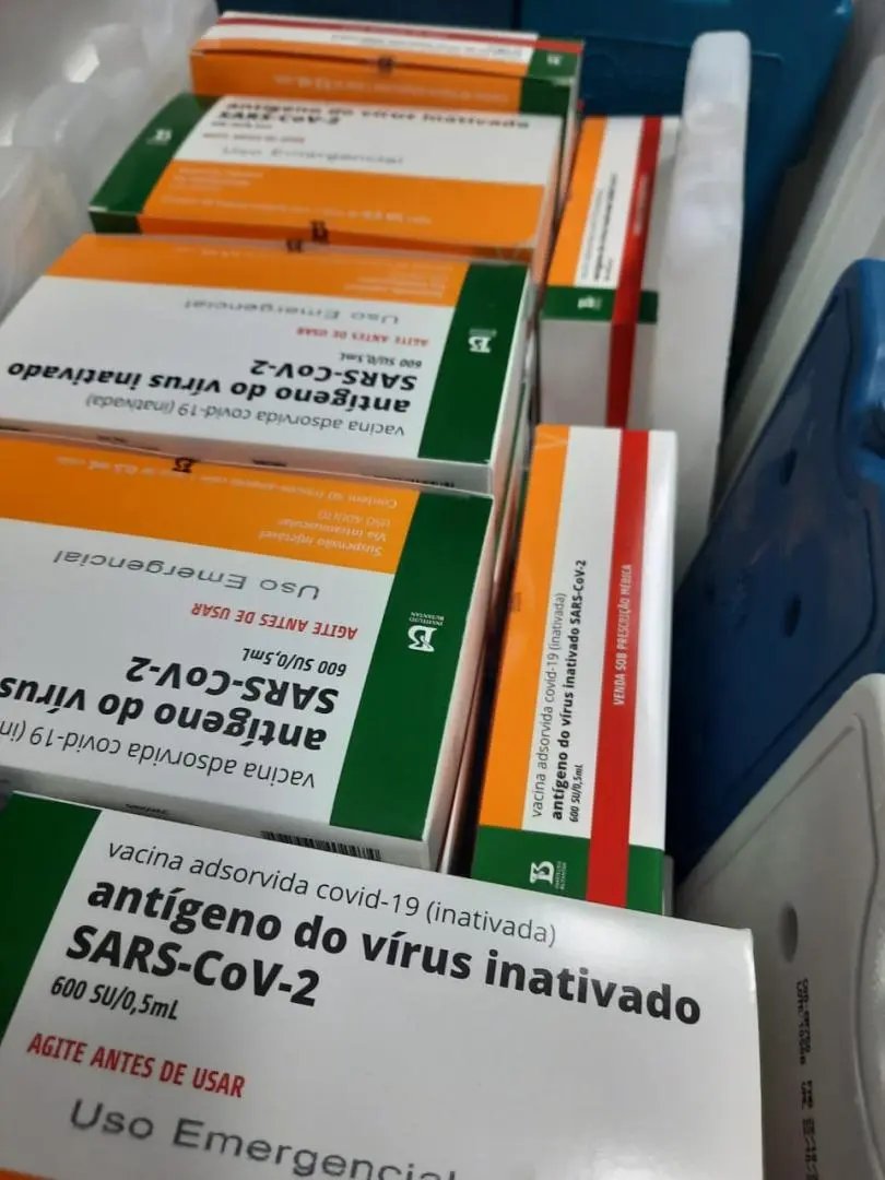 Brusque recebe mais 1.170 doses da vacina CoronaVac  