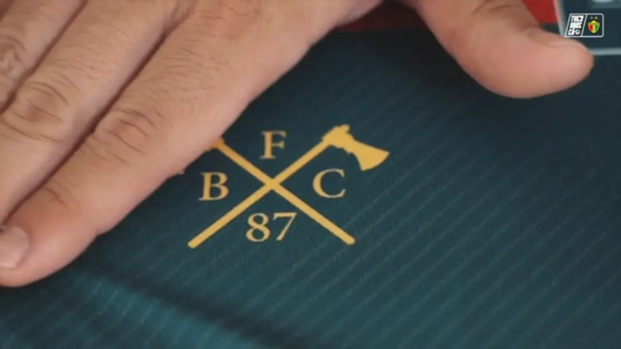 BFC 87 &eacute; a marca pr&oacute;pria do Brusque Futebol Clube