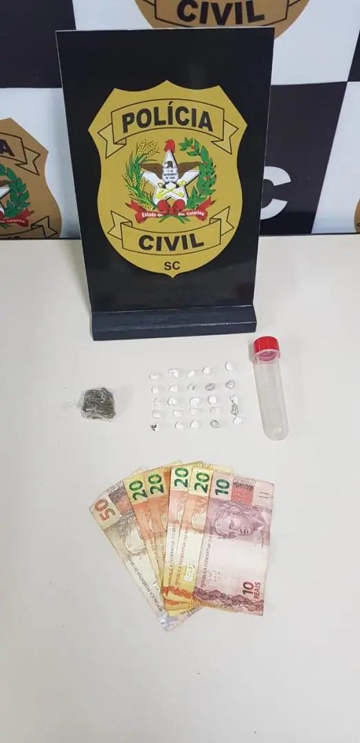 Traficante &eacute; preso pela Pol&iacute;cia Civil no &Aacute;guas Claras