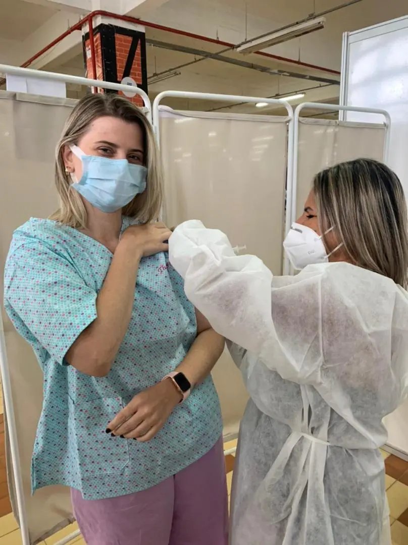 Brusque soma 1015 pessoas vacinadas contra o Coronav&iacute;rus