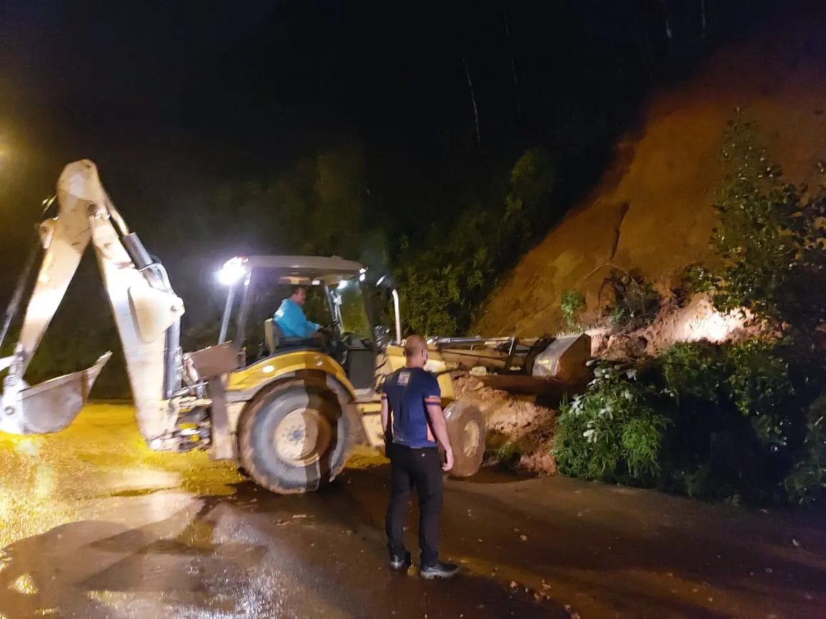 At&eacute; o momento Defesa Civil de Brusque atendeu 72 ocorr&ecirc;ncias em fun&ccedil;&atilde;o das chuvas