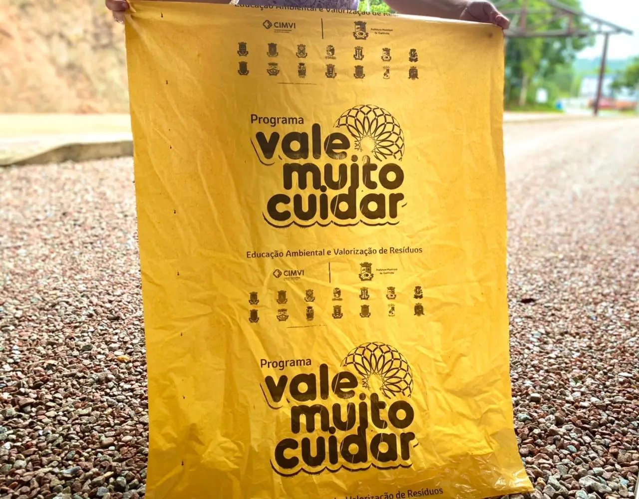 Sacos de lixo recicl&aacute;vel est&atilde;o em falta em Guabiruba