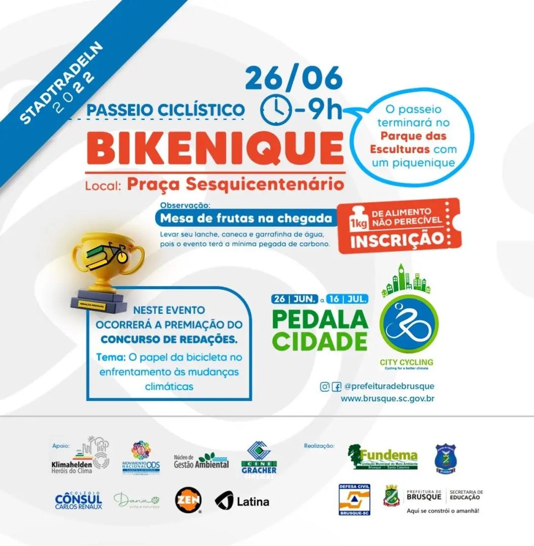 Fundema organiza o 2&ordm; Bikenique
