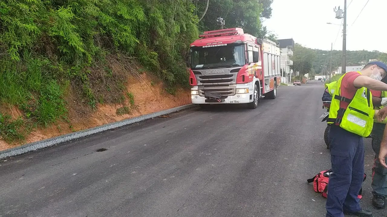 Acidente no bairro &Aacute;guas Claras mobiliza Corpo de Bombeiros 