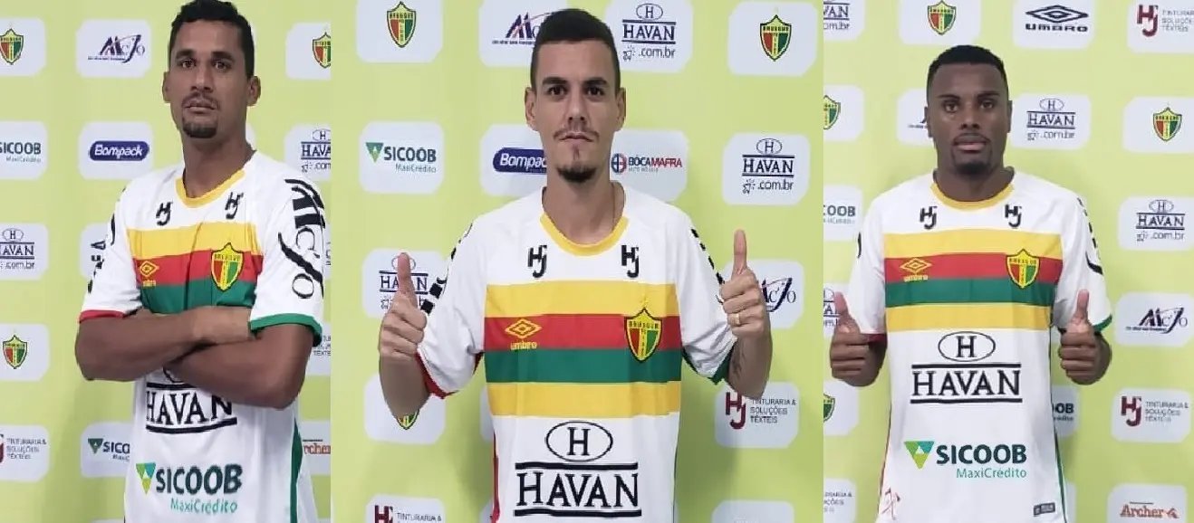 Brusque apresenta refor&ccedil;os para a S&eacute;rie D