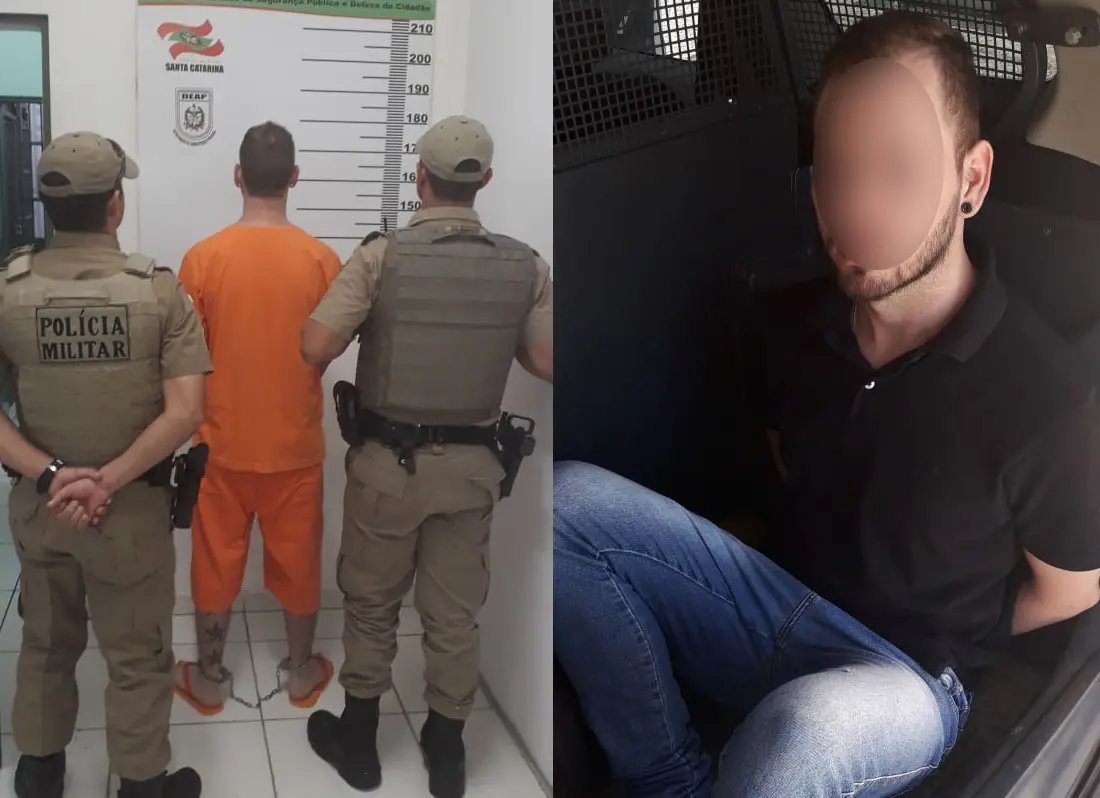 Procurado pela justi&ccedil;a do PR &eacute; preso aprontando em Brusque