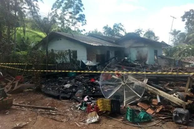 Três crianças morrem carbonizadas em residência de Pomerode
