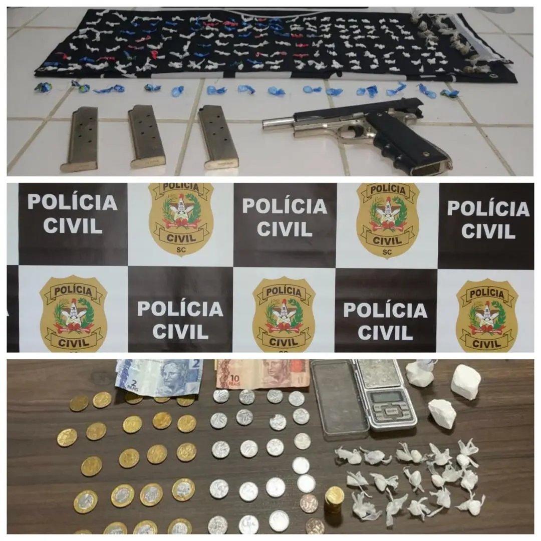 Pol&iacute;cia intensifica a&ccedil;&otilde;es contra o tr&aacute;fico de drogas em Florian&oacute;polis e em Itaja&iacute;