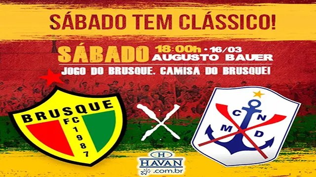 Brusque X Marc&iacute;lio Dias: ingressos j&aacute; est&atilde;o &agrave; venda