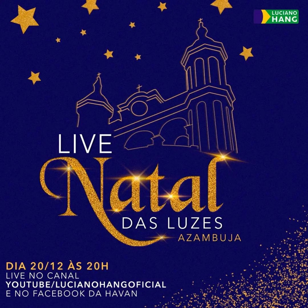 Live "Natal das Luzes Azambuja" acontece neste domingo