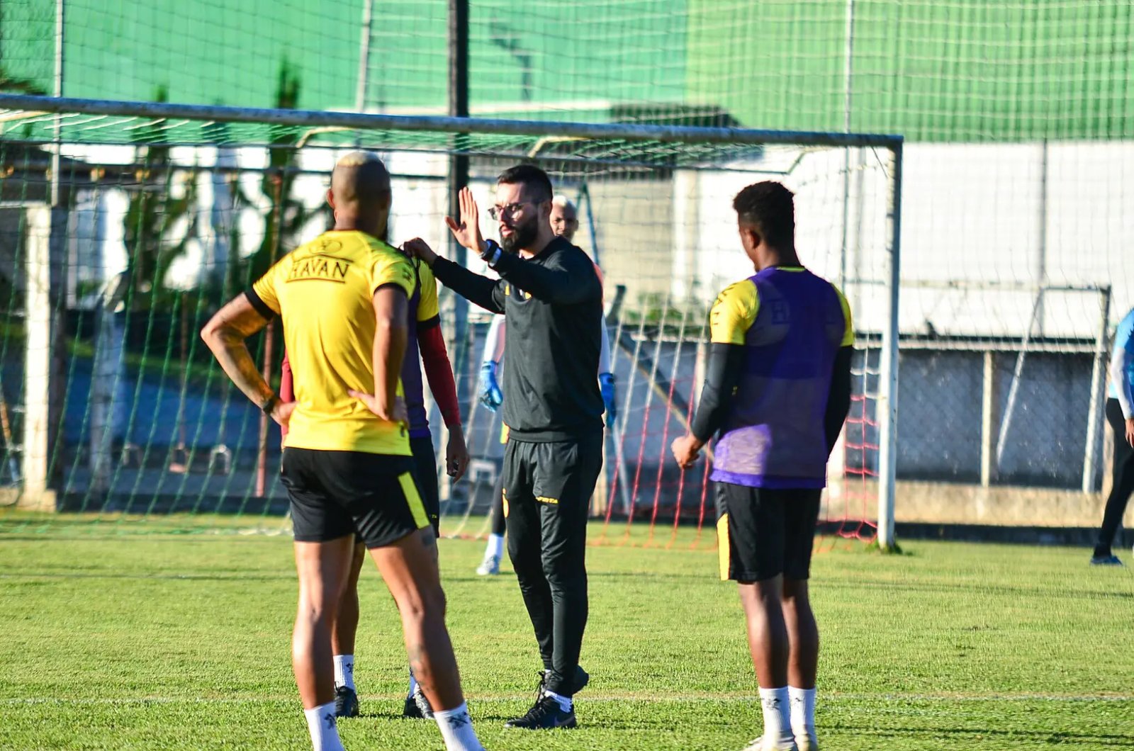Luan Carlos realiza primeiro treino no Quadricolor