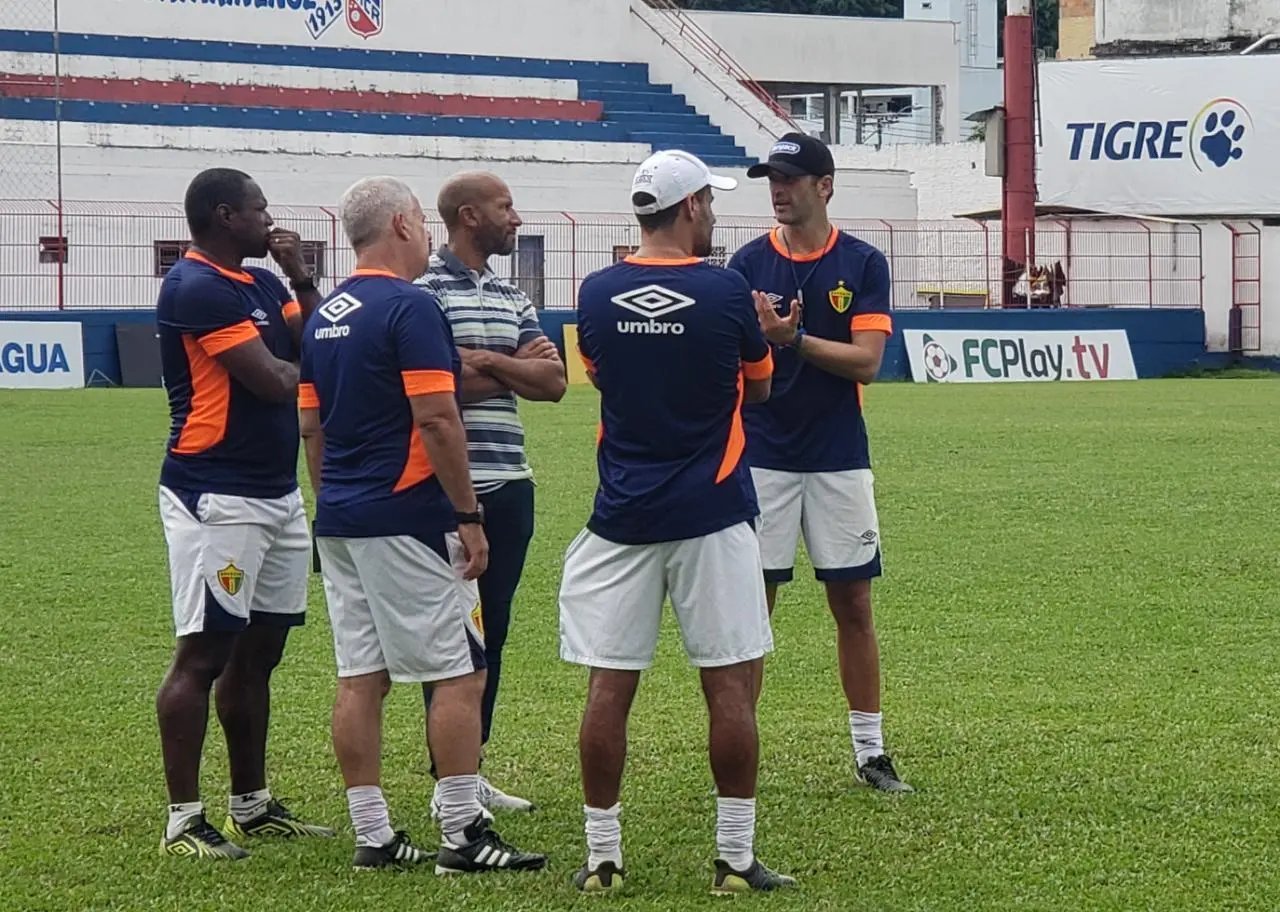 Brusque se prepara para o jogo diante do Metropolitano