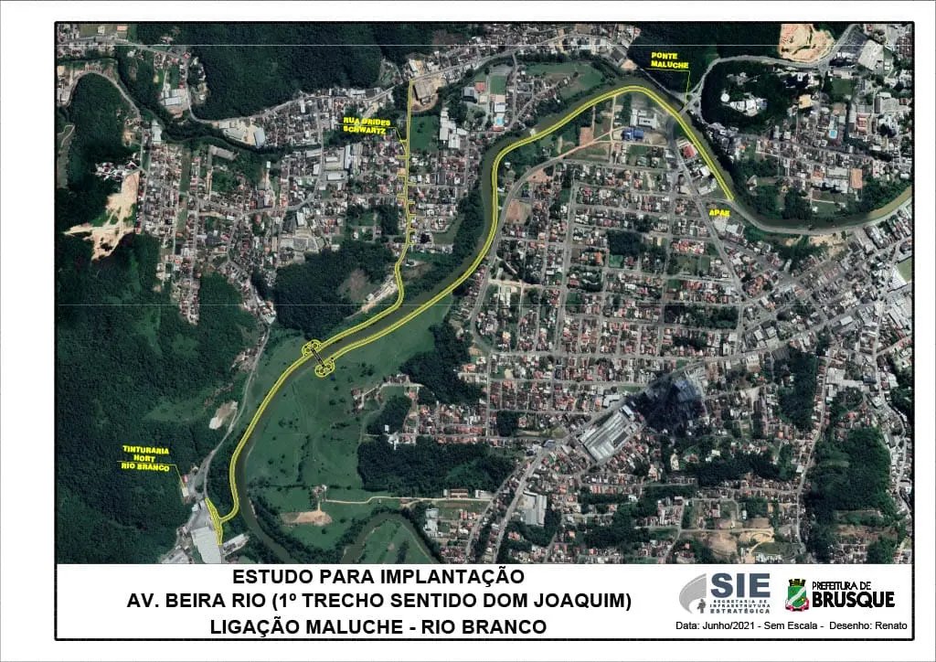 Nova ponte entre os bairros Jardim Maluche e Rio Branco tem contrato de in&iacute;cio de obras assinado