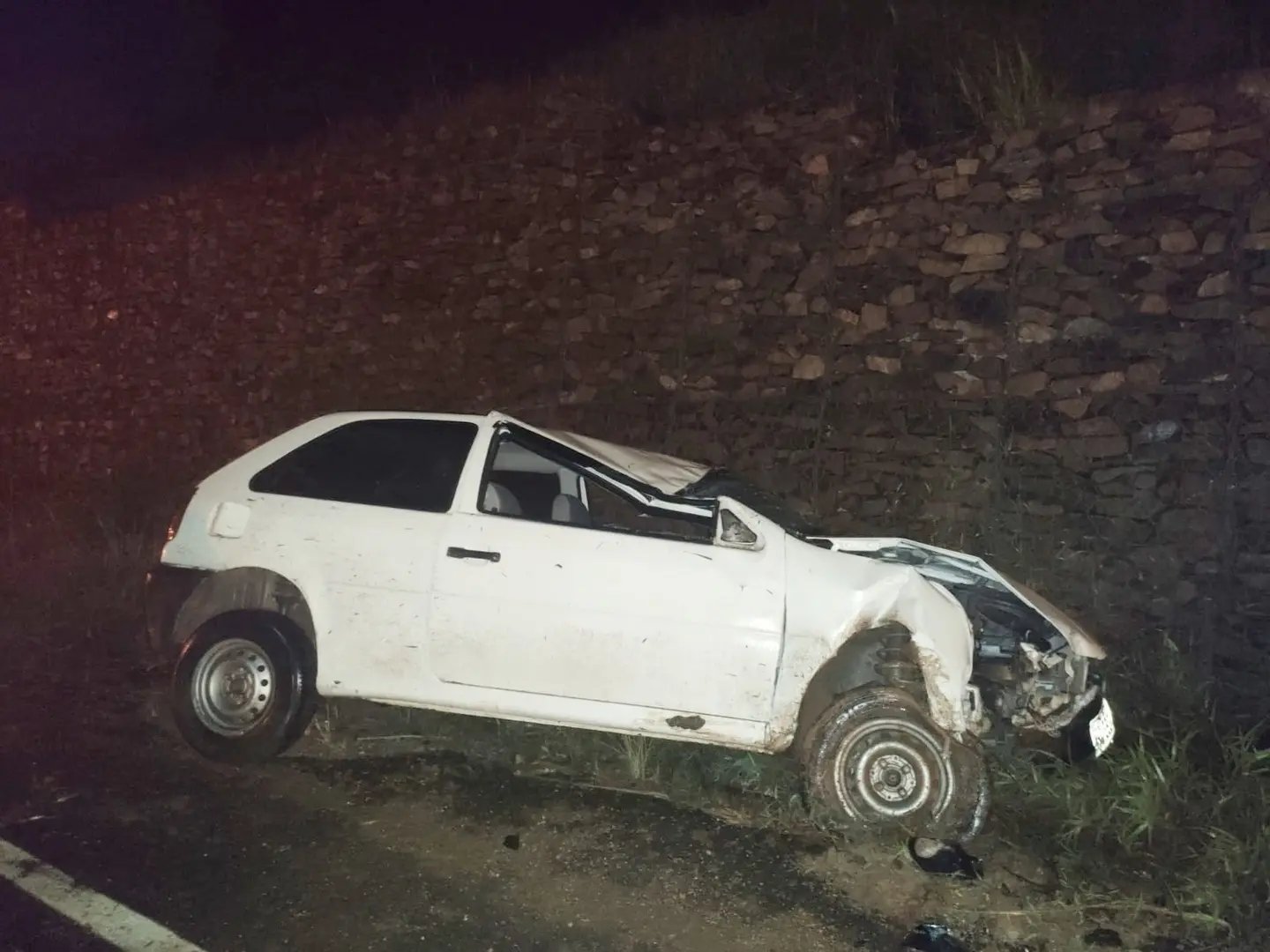 Acidente de tr&acirc;nsito deixa uma  pessoa ferida