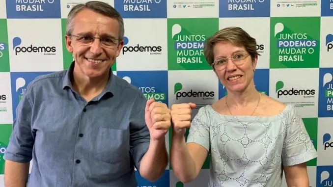 M&aacute;rio Hildebrandt (Podemos) &eacute; reeleito prefeito de Blumenau