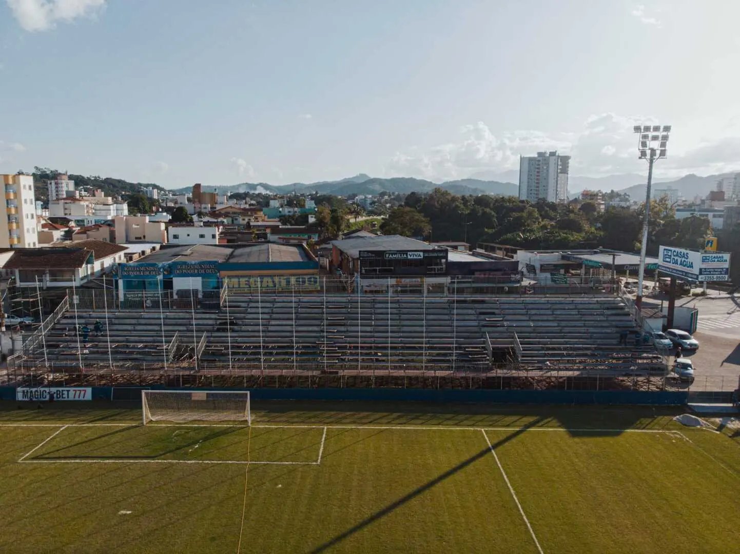 Arquibancada m&oacute;vel n&atilde;o estar&aacute; liberada para o jogo desta ter&ccedil;a