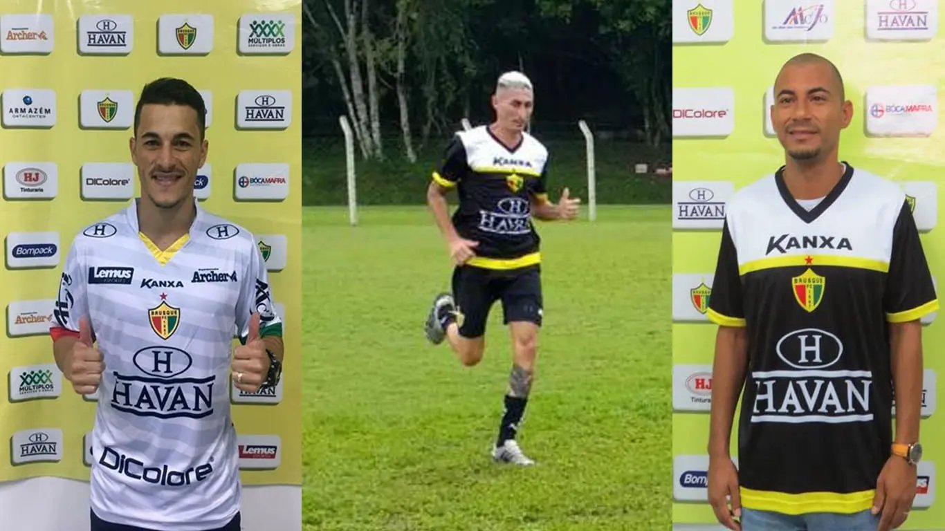 Brusque anuncia contratação e duas dispensas