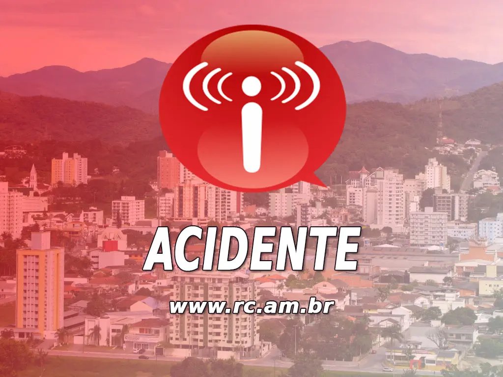 Colisão entre duas motos na Antônio Heil
